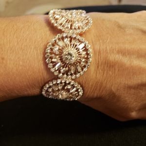 New costume gold rhinestones bracelet